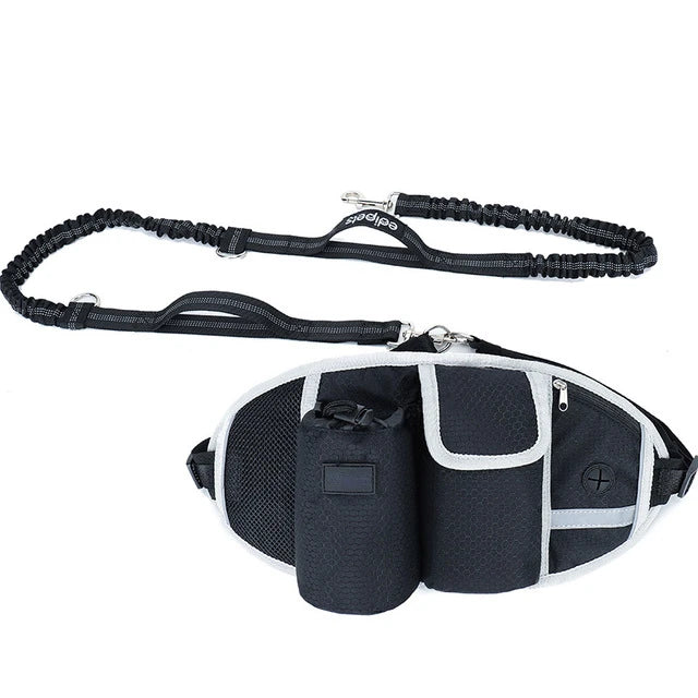 Dog Walking Waist Bag with Lead