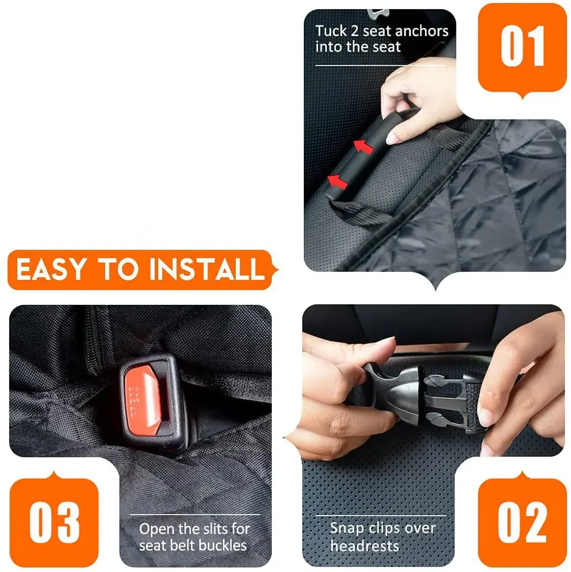 Protective Car Seat Cover For Pets