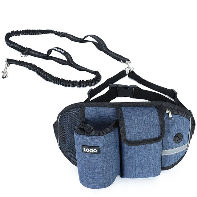 Dog Walking Waist Bag with Lead