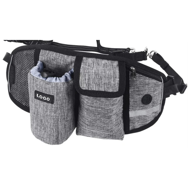 Dog Walking Waist Bag with Lead
